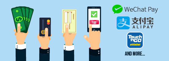 retail pos system e-wallet integration