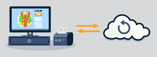 fnb pos system cloud sync