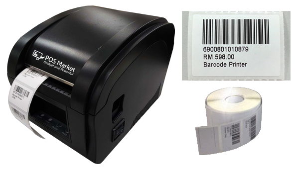 thermal barcode printer barcode sticker