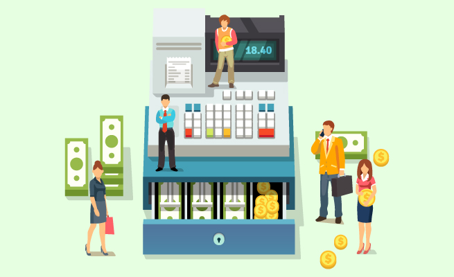 mini pos system cash drawer management