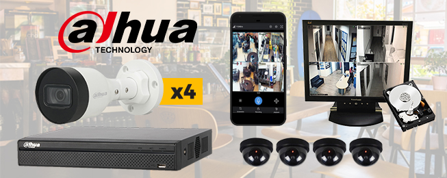 dahua wired ip cctv 4 channel