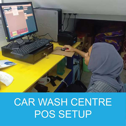 car wash center pos setup
