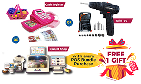 choice of pos bundle free gift