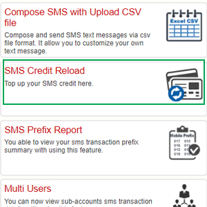 reload credit pos market