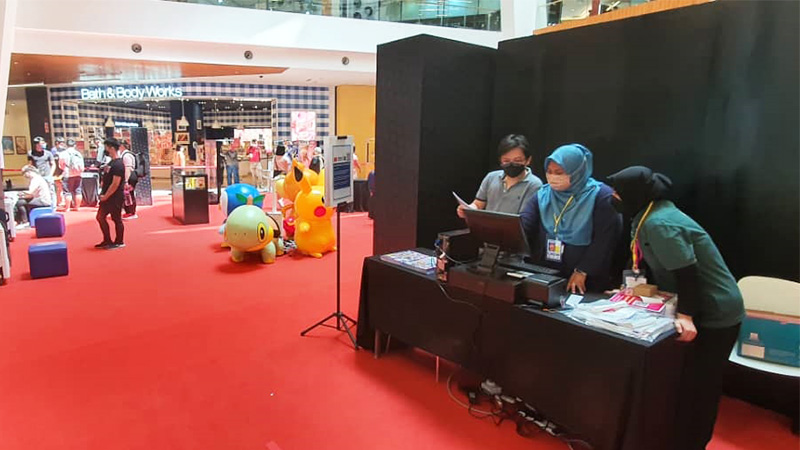 mall stationaries fair rental