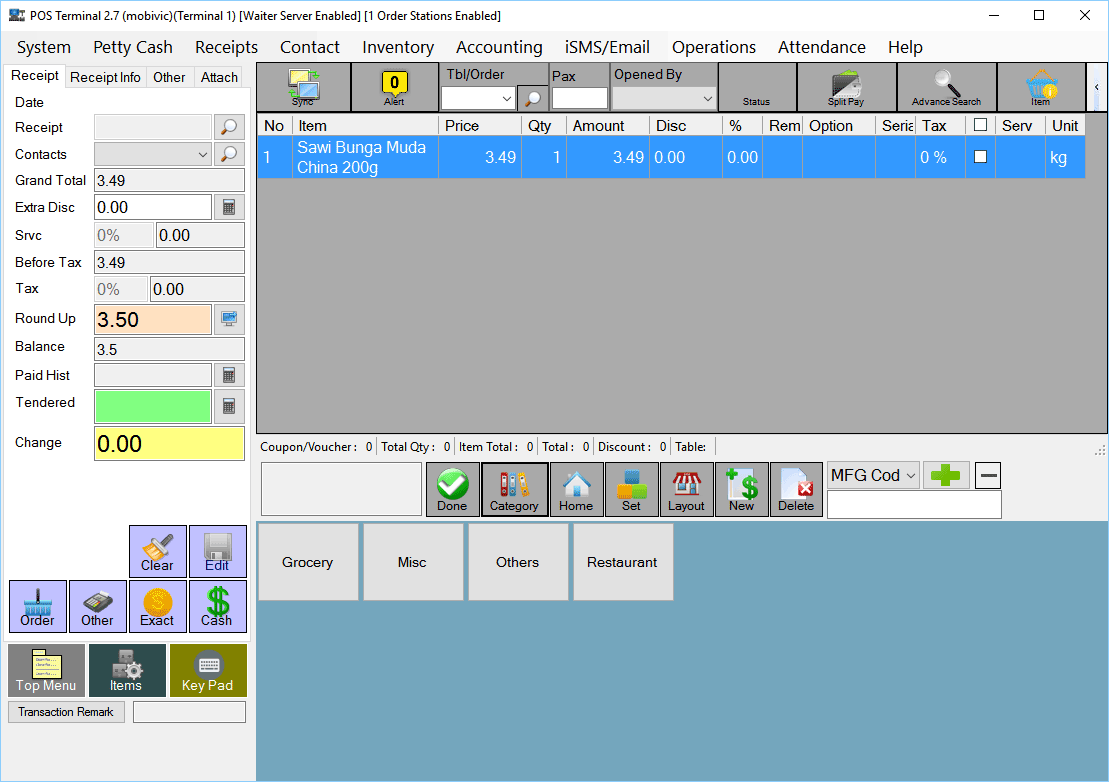 pos system setup singapore pos client