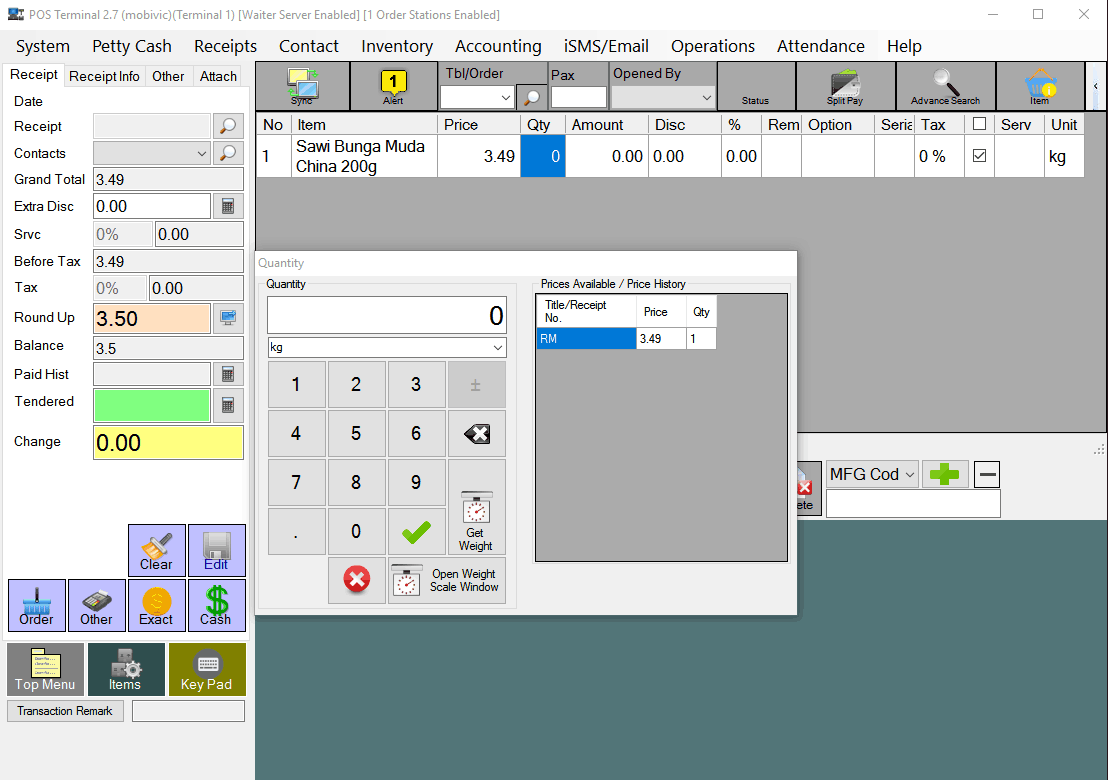 pos system setup singapore pos client